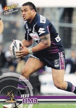 2009 Select NRL Champions #87 Jeff Lima Front